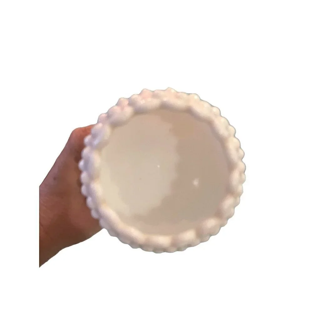 Fenton milk glass